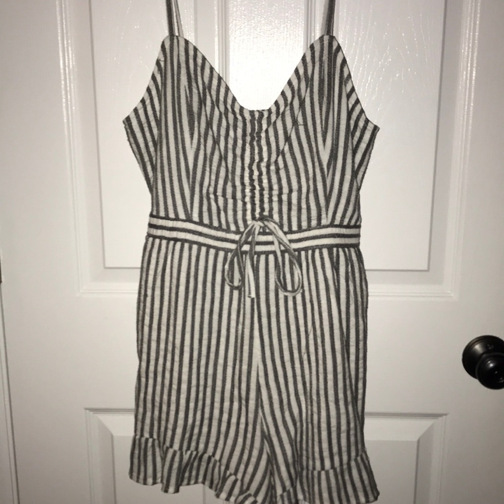 Tank top shorts romper